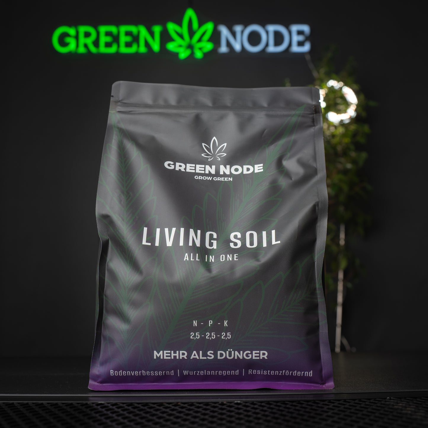 GREEN NODE Living Soil - 3kg für mind. 60l Erde