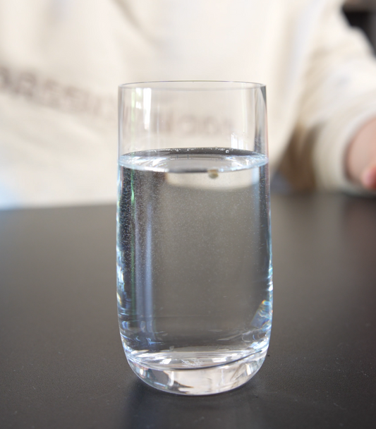 Keimung: Wasserglasmethode